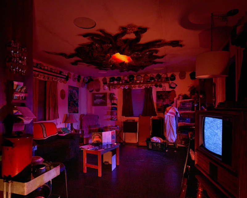 Eddie Munson's trailer in the Stranger Things experience