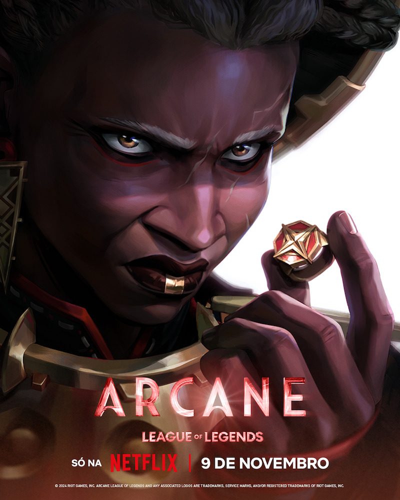 Pôsteres dos personagens da temporada 2 de ‘Arcane’