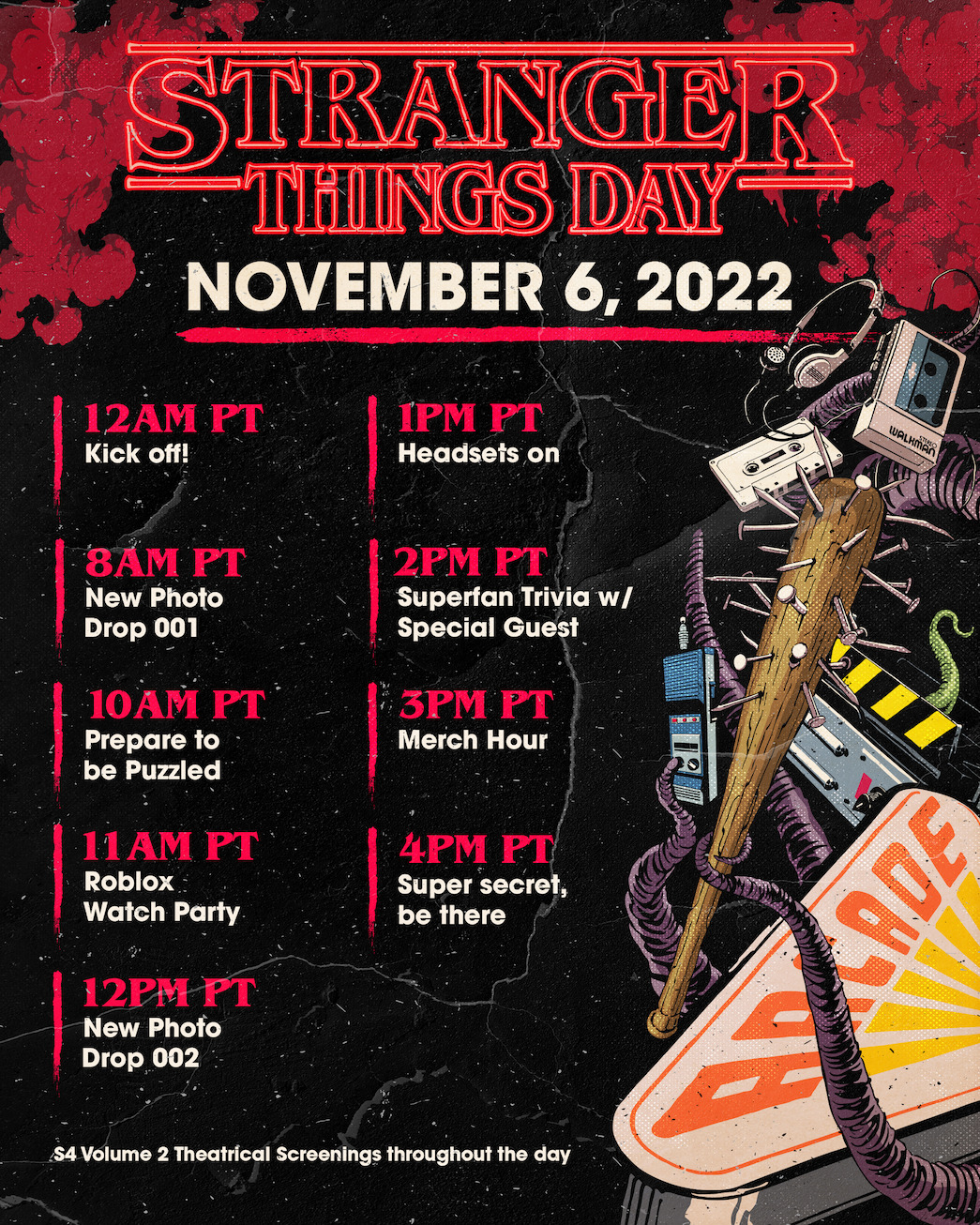 Netflix Tudum Stranger Things Day 2024
Hãy kết nối đến thế giới kỳ diệu của Stranger Things Day năm 2024 thông qua sự kiện Netflix Tudum. Đó là ngày lễ để các fan hâm mộ khắp nơi trên thế giới cùng nhảy múa với những bài hát và đi theo những chủ đề của phim. Hãy cùng chúng tôi đón chờ ngày hội này.