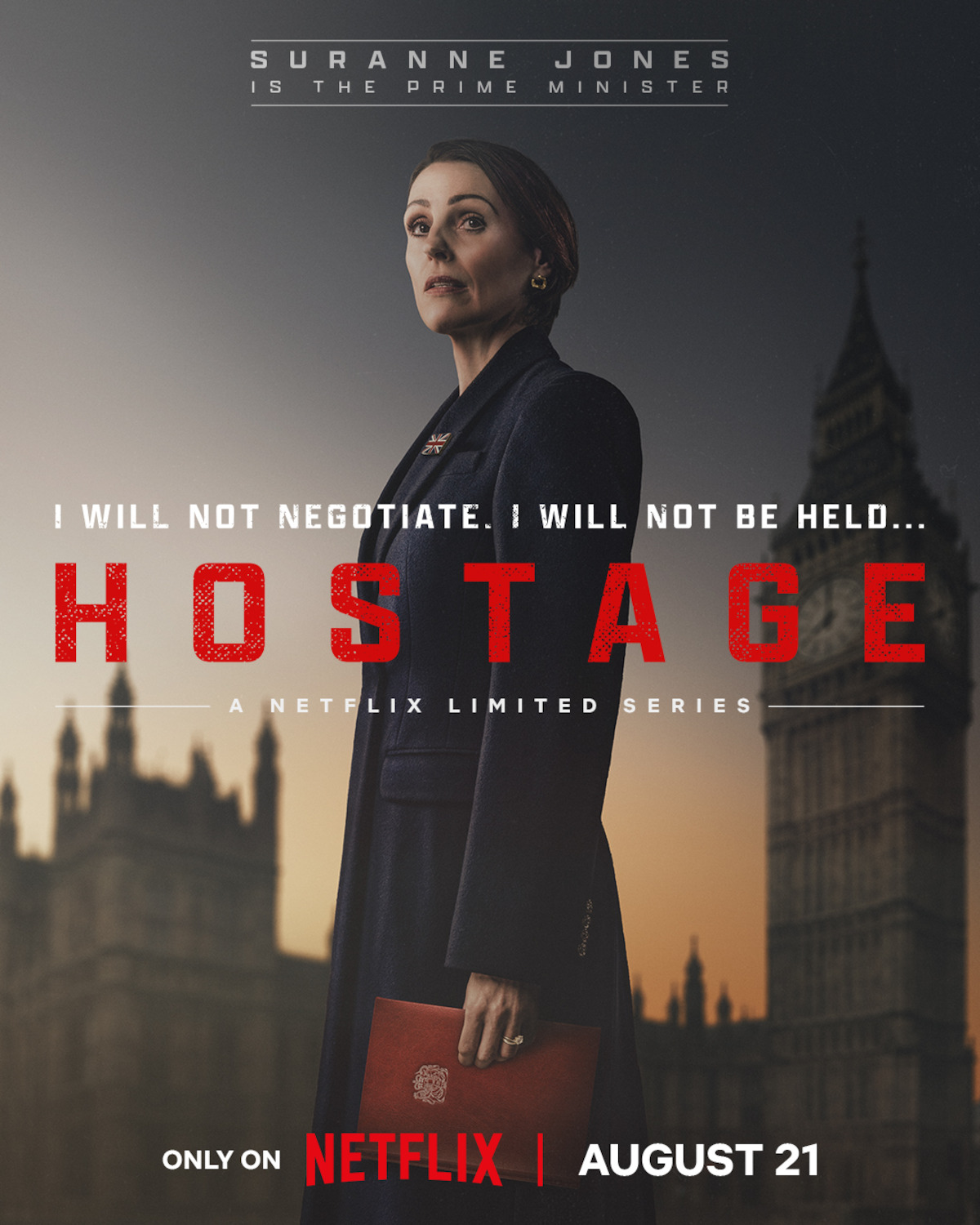 Suranne Jones as Abigail in 'The Hostage.'