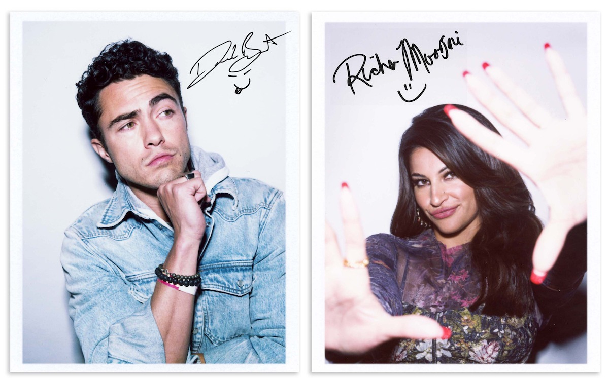 Darren Barnet and Richa Moorjani - Backstage Polaroids from the 2022 Netflix Is a Joke Festival