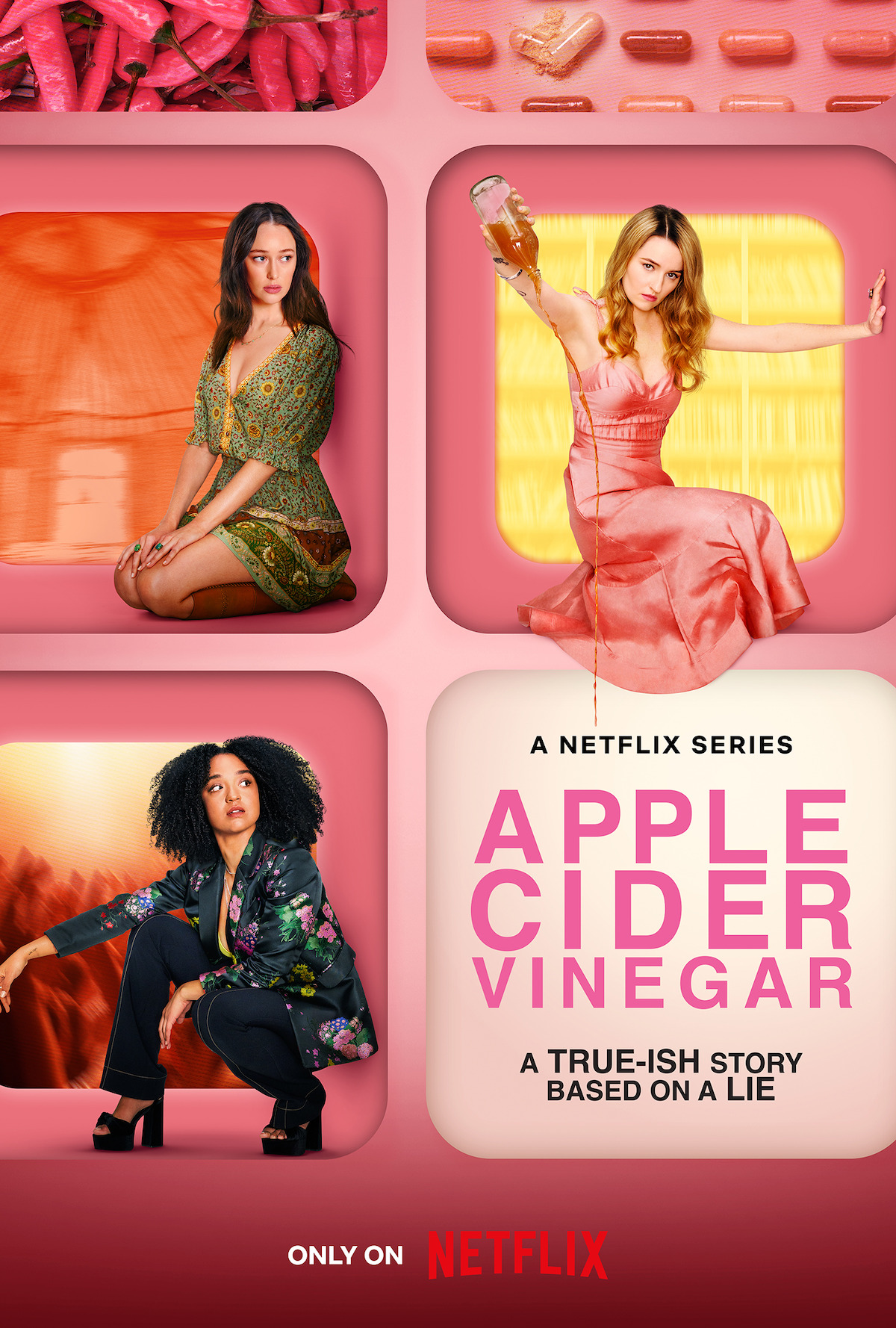 Key art for ‘Apple Cider Vinegar.’