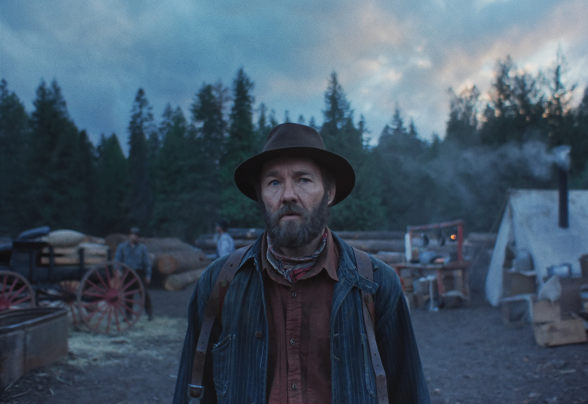 Joel Edgerton as Robert Grainier in ‘Train Dreams.’