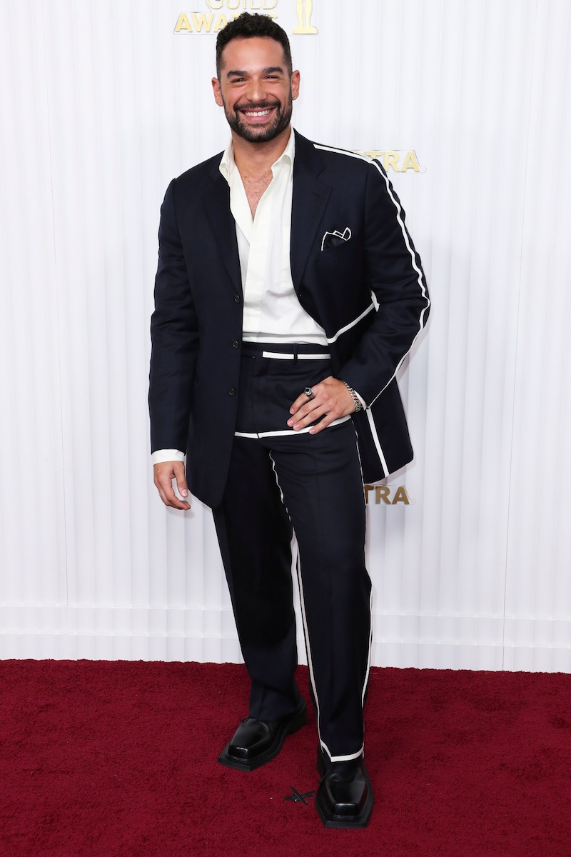 Johnny Sibily at the 2023 Screen Actors Guild Awards in Los Angeles.