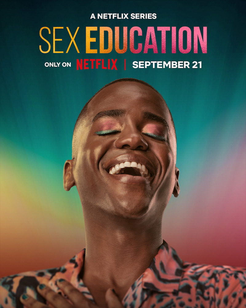 Sex Education character key art for Eric
