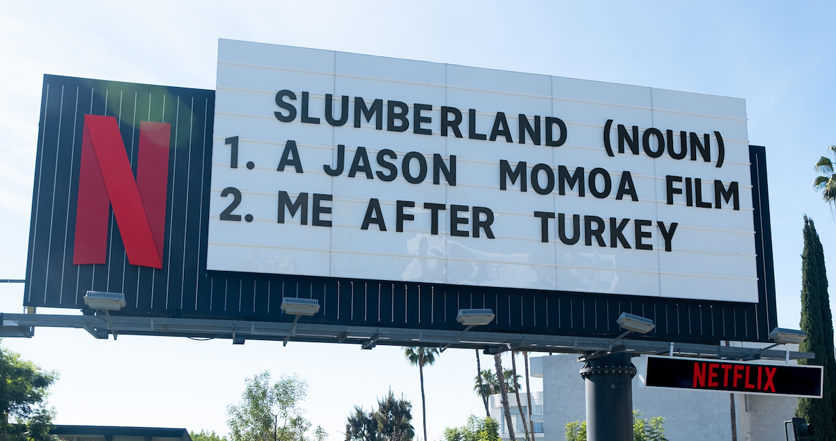 ‘Slumberland’ Sunset marquee