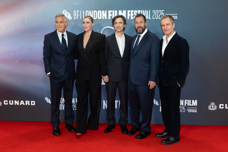 The cast and filmmakers of Jay Kelly