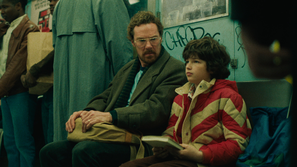 Benedict Cumberbatch as Vincent and Ivan Howe as Edgar in ‘Eric.’