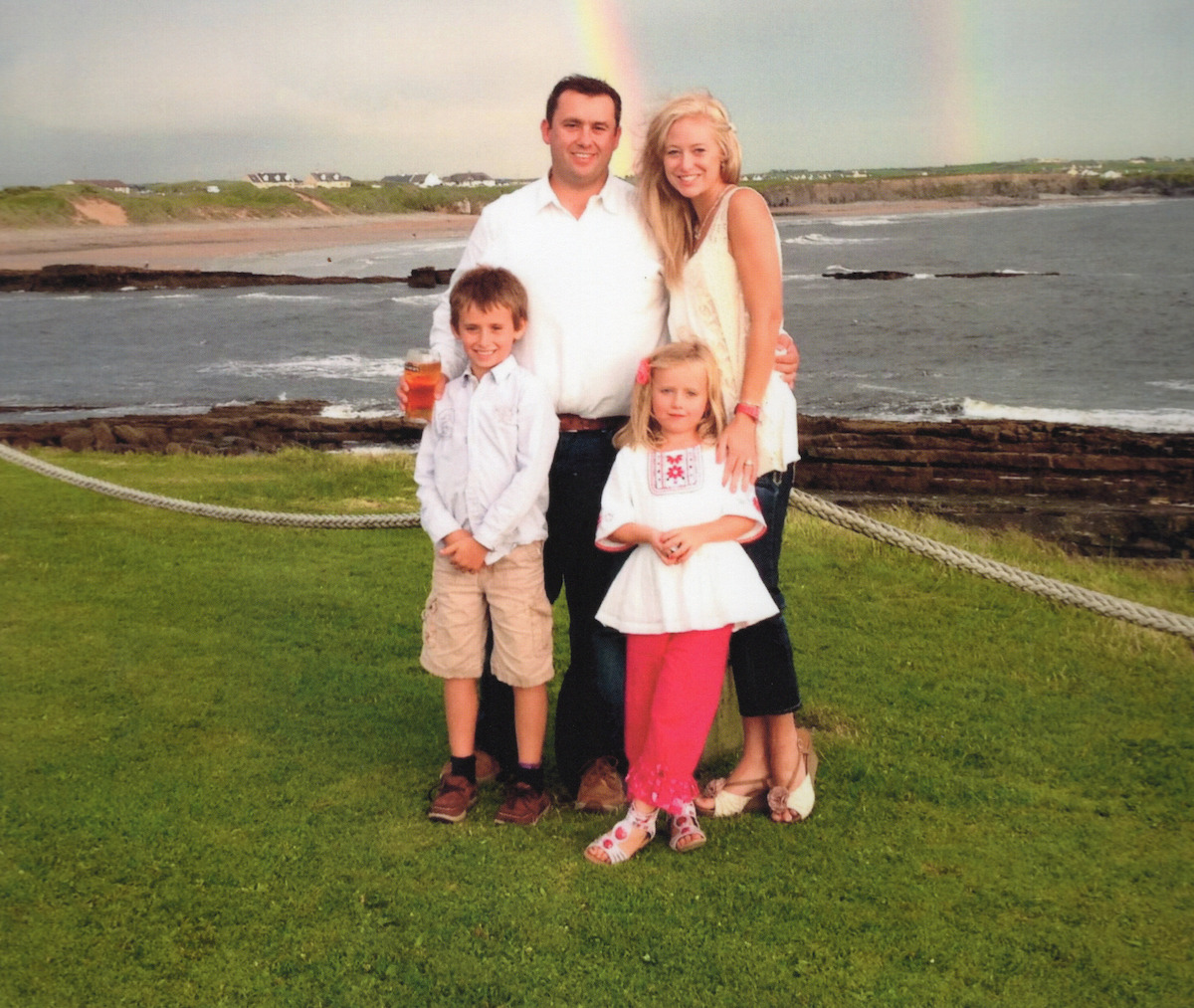 Jason, Molly, Jack and Sarah pose together