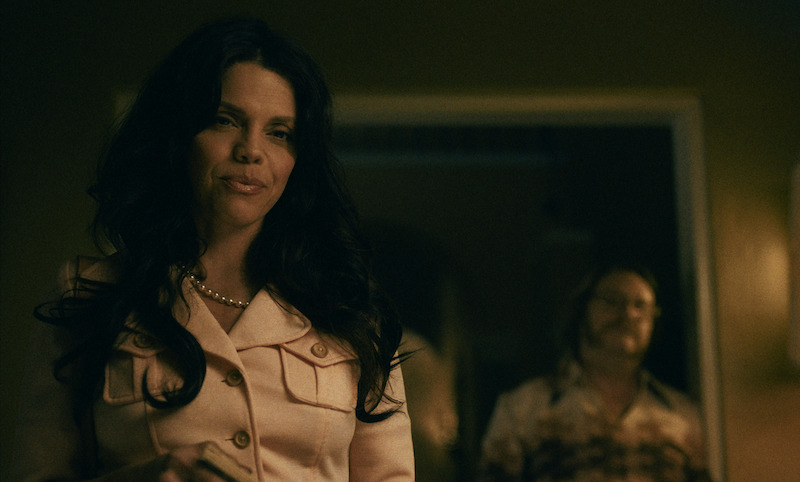 Vanessa Ferlito as Carmen in episode 103 of Griselda.