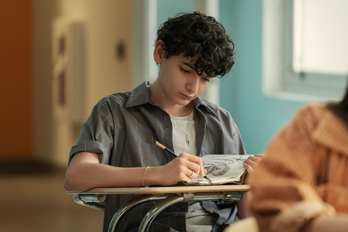 Luca Padovan as Ezra in ‘The Life List’.