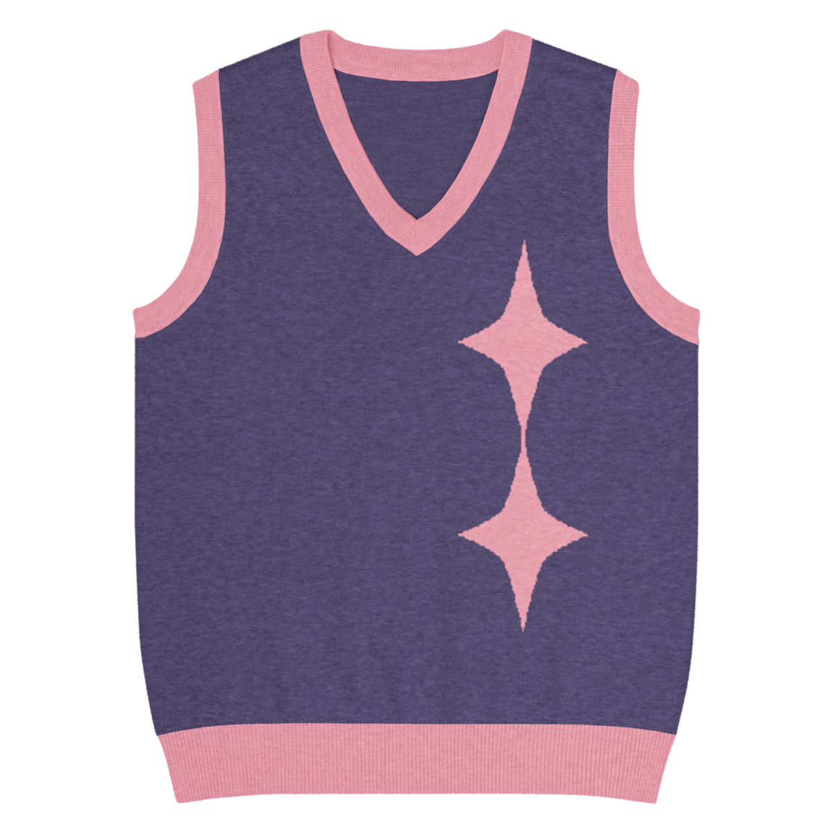 Mystery Saja’s knitted V-neck vest from ‘Kpop Demon Hunters.’