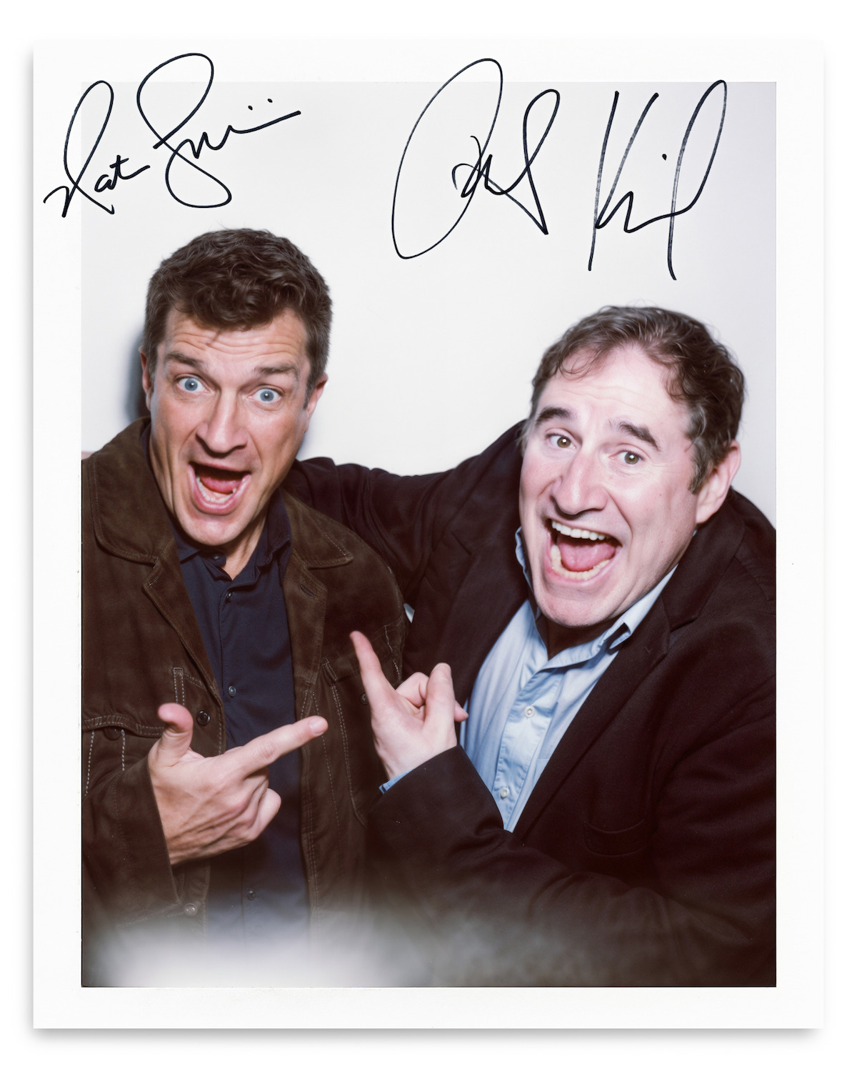 Nathan Fillion and Richard Kind