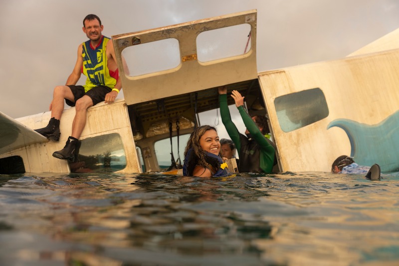 Madison Bailey as Kiara in Outer Banks Season 3 Behind-the-Scenes Photo Gallery