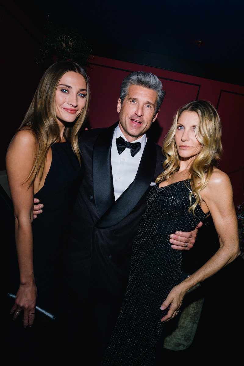 Talula Dempsey, Patrick Dempsey, and Jillian Fink