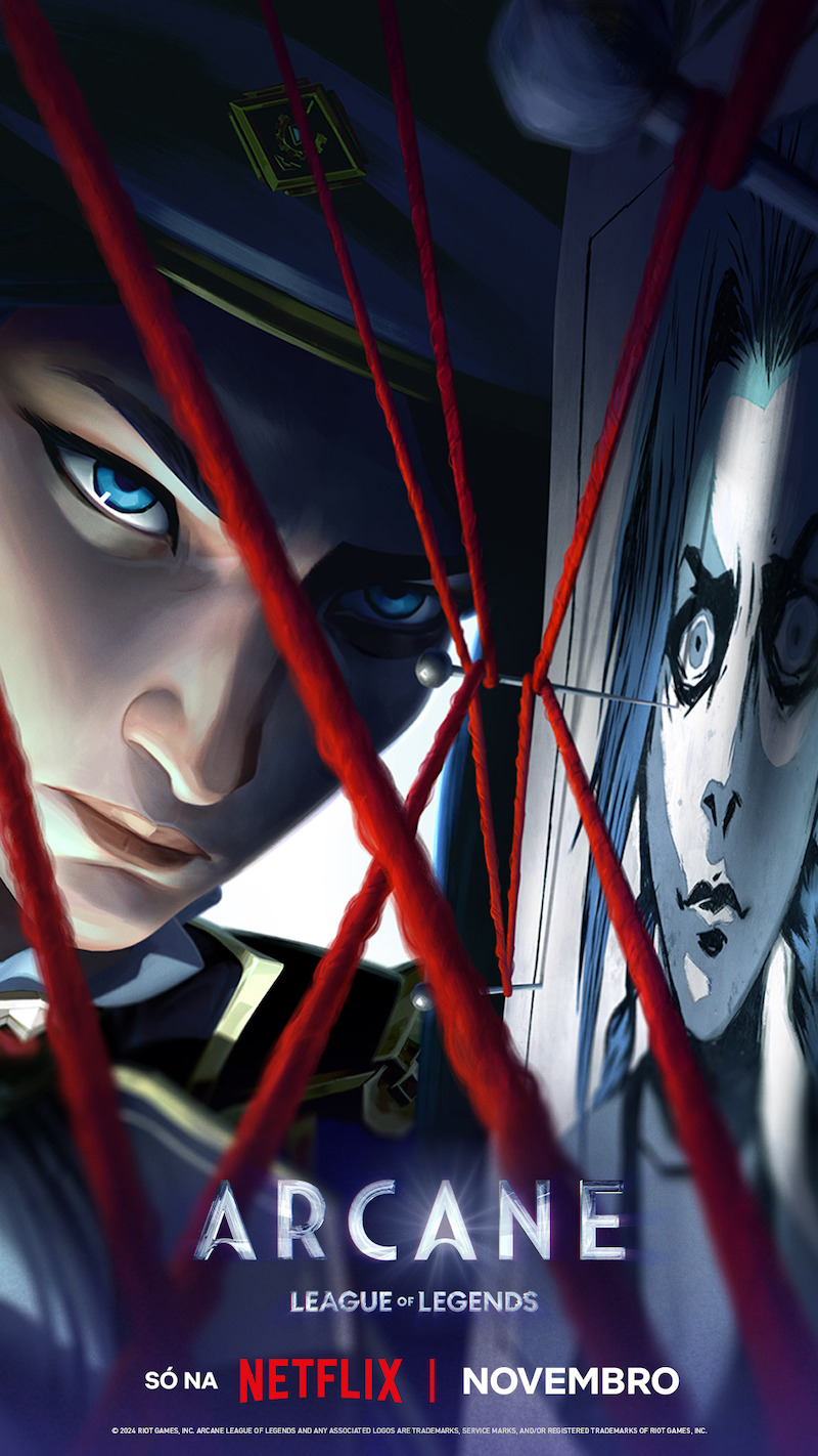 Pôsteres dos personagens da temporada 2 de ‘Arcane’