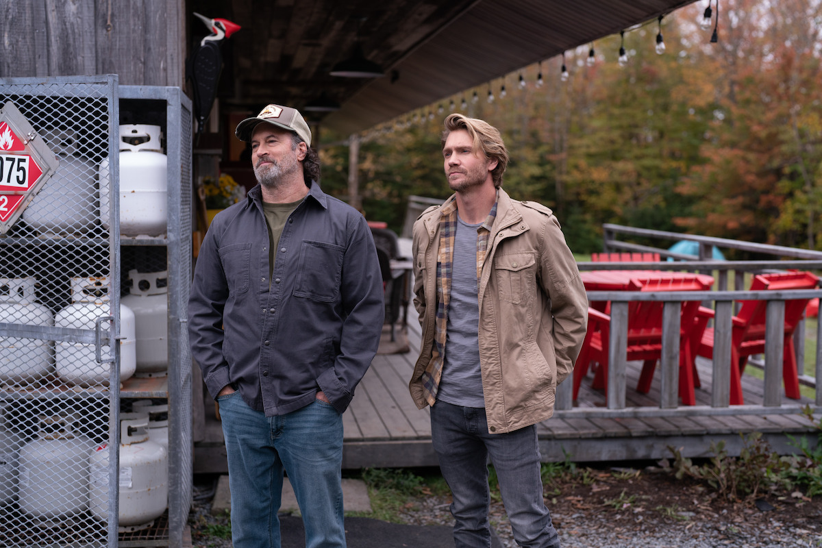 Scott Patterson and Chad Michael Murray