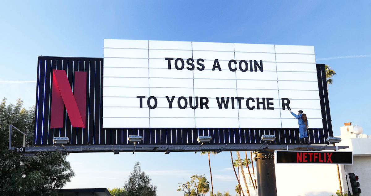 ‘The Witcher’ Sunset marquee