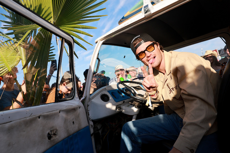Chase Stokes at Outer Banks Poguelandia Festival.