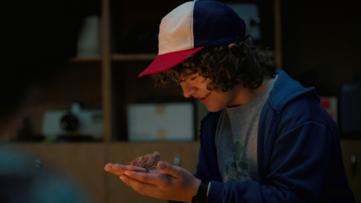 Gaten Matarazzo as Dustin in ‘Stranger Things’ Season 2.