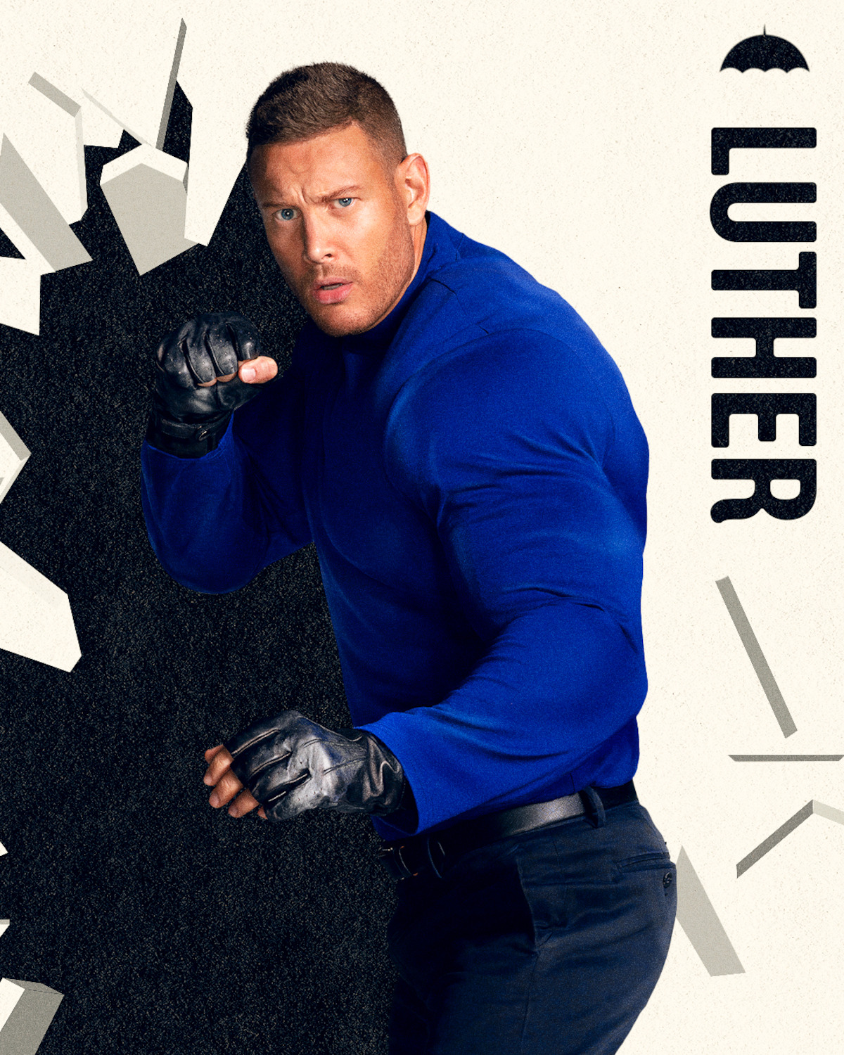 Luther — Umbrella Academy - The Umbrella Academy and the Sparrow Academy Face Off in New Season 3 Posters 