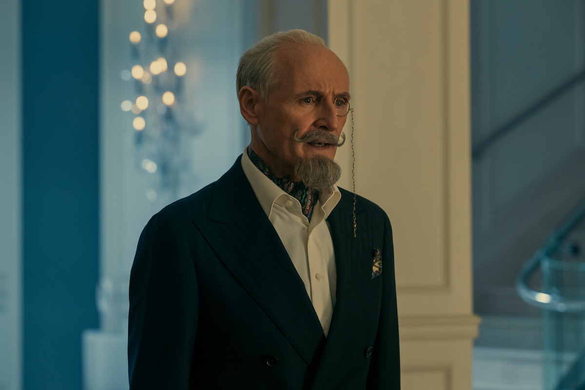 Colm Feore as Sir Reginald Hargreeves in ‘The Umbrella Academy’ Season 4.