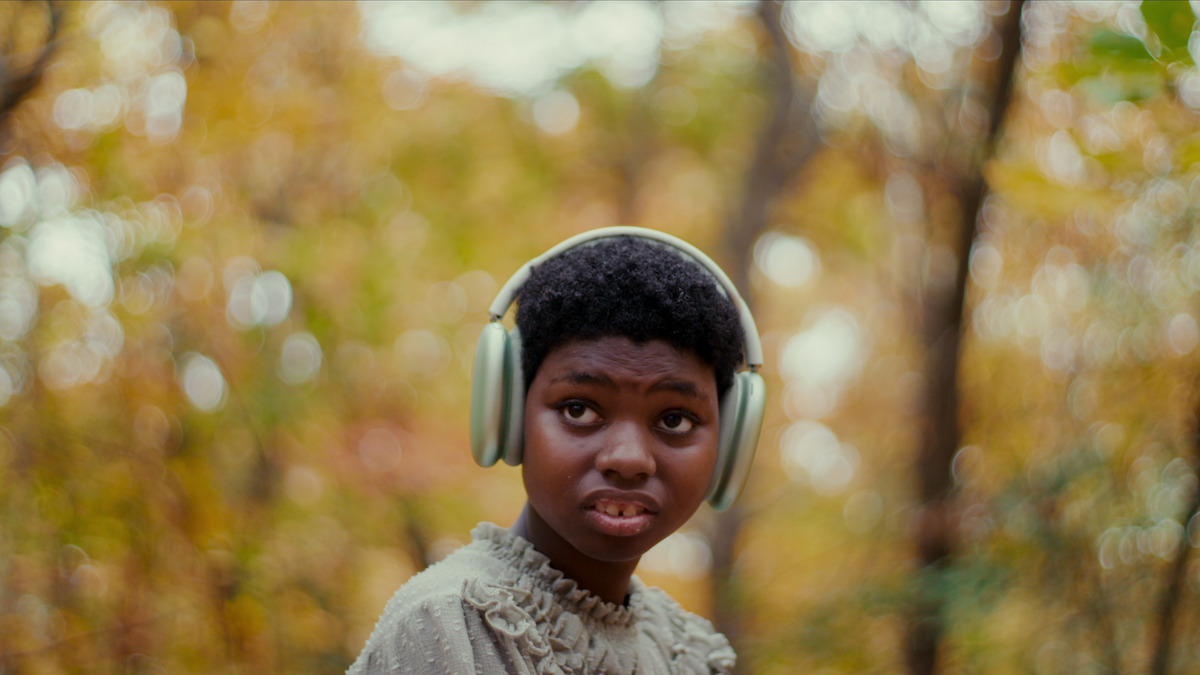 Makayla's with headphones on.