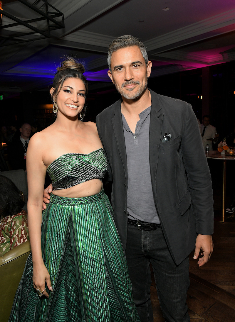 Cast of Never Have I Ever at the red carpet premiere in Los Angeles.