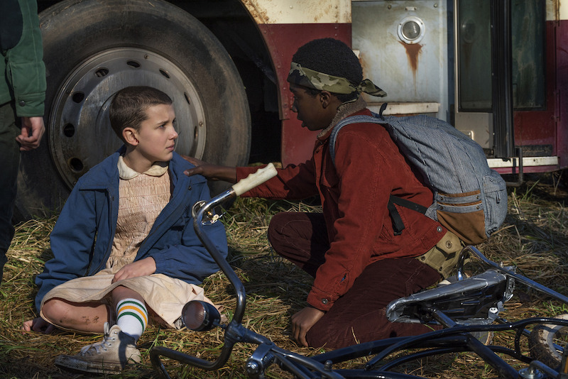 Brown as Eleven and Caleb McLaughlin as Lucas Sinclair - See 36 Photos of Millie Bobby Brown as Everyone’s Favorite Hawkins