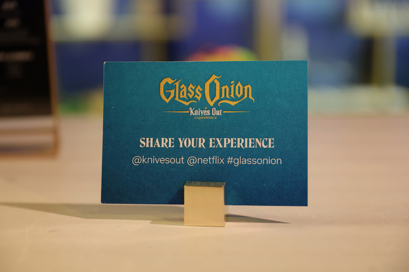 ‘Glass Onion: A Knives Out Experience’