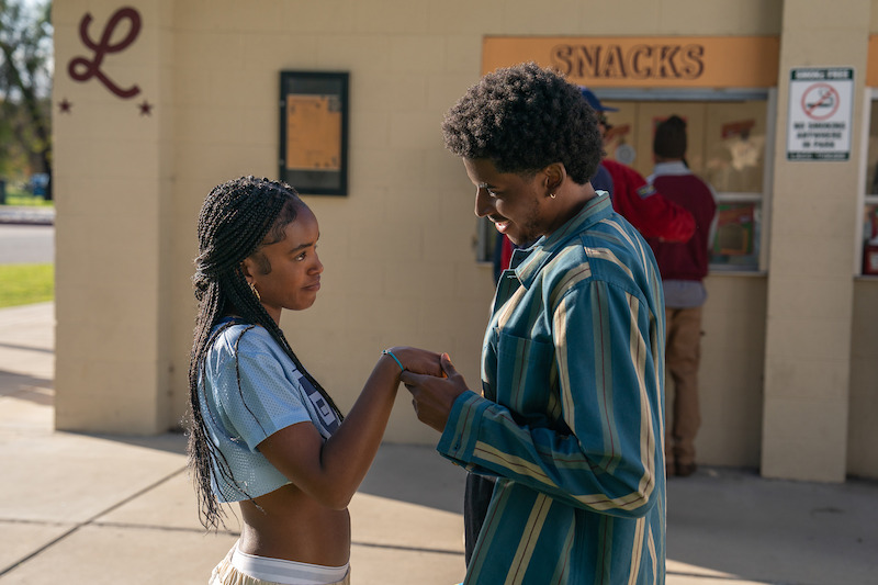 Lovie Simone as Keisha Clark and Michael Cooper Jr. as Justin Edwards in 'Forever'