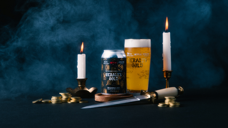 Athletic Brewing Co. Geralt's Gold Non-Alcoholic Hoppy Helles