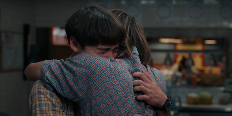 From left: Schnapp as Will and Heaton as Jonathan in Stranger Things Season 4, Volume 2. - See Over 100 Photos From ‘Stranger Things’ Season 4 Volume 2
