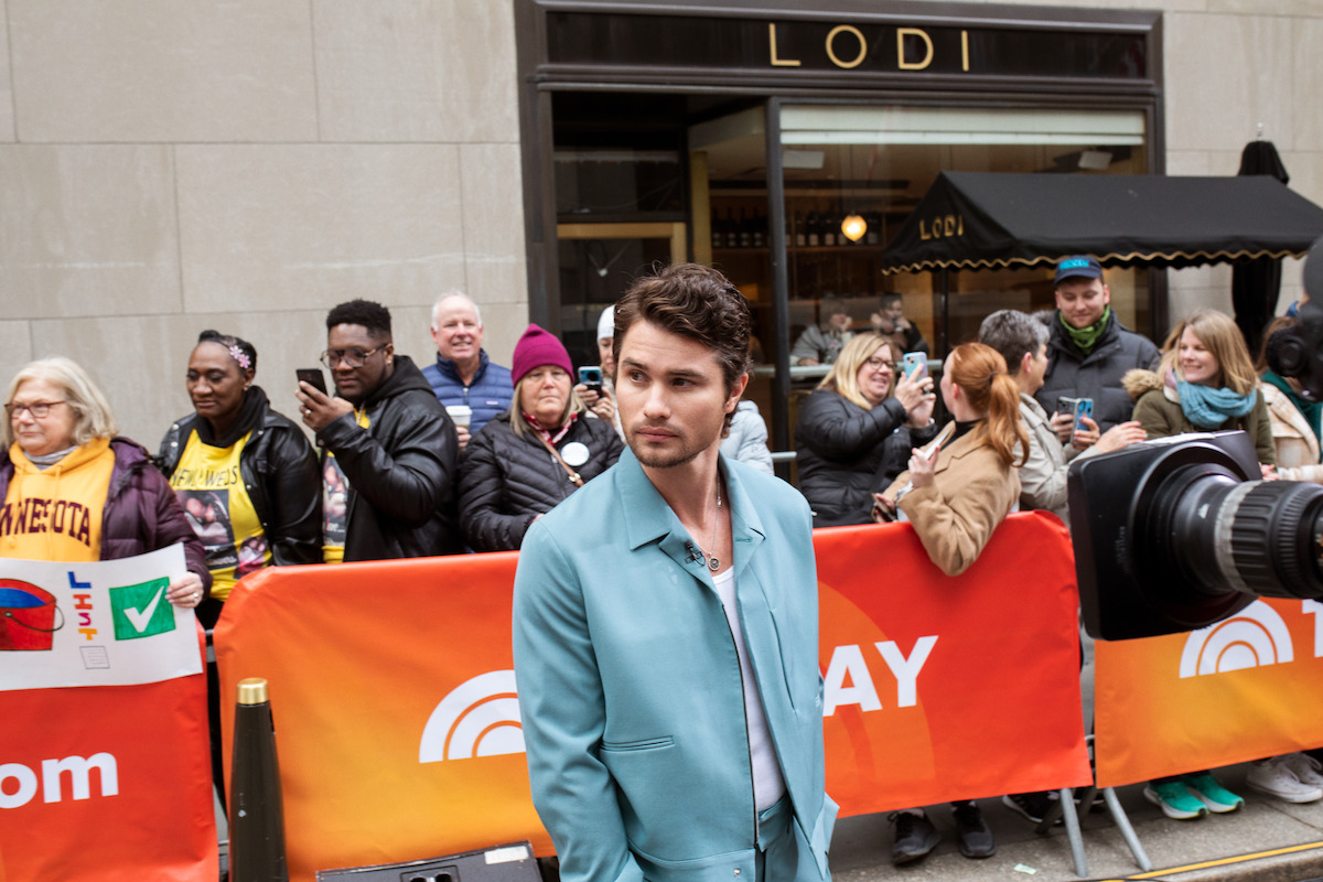 Chase Stokes at the Today Show.