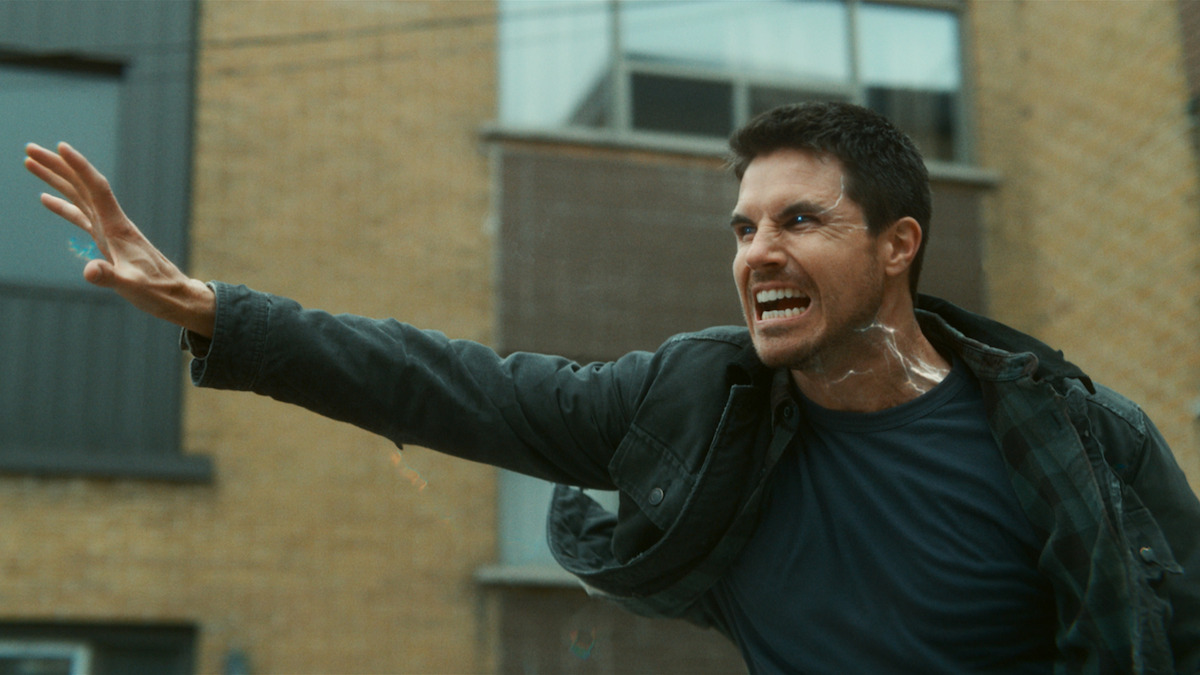 Robbie Amell as Connor in ‘Code 8 Part II’