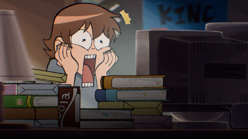 Scott Pilgrim Takes Off trailer still