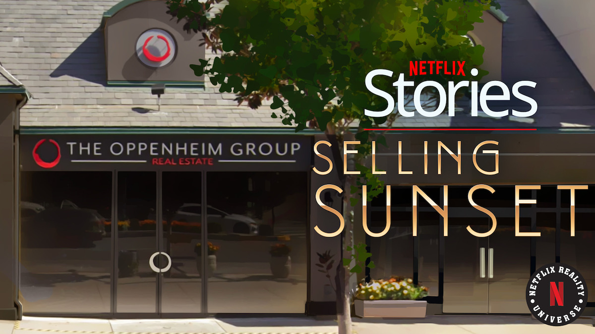 Netflix Stories: Selling Sunset - A view of The Oppenheim Group offices.