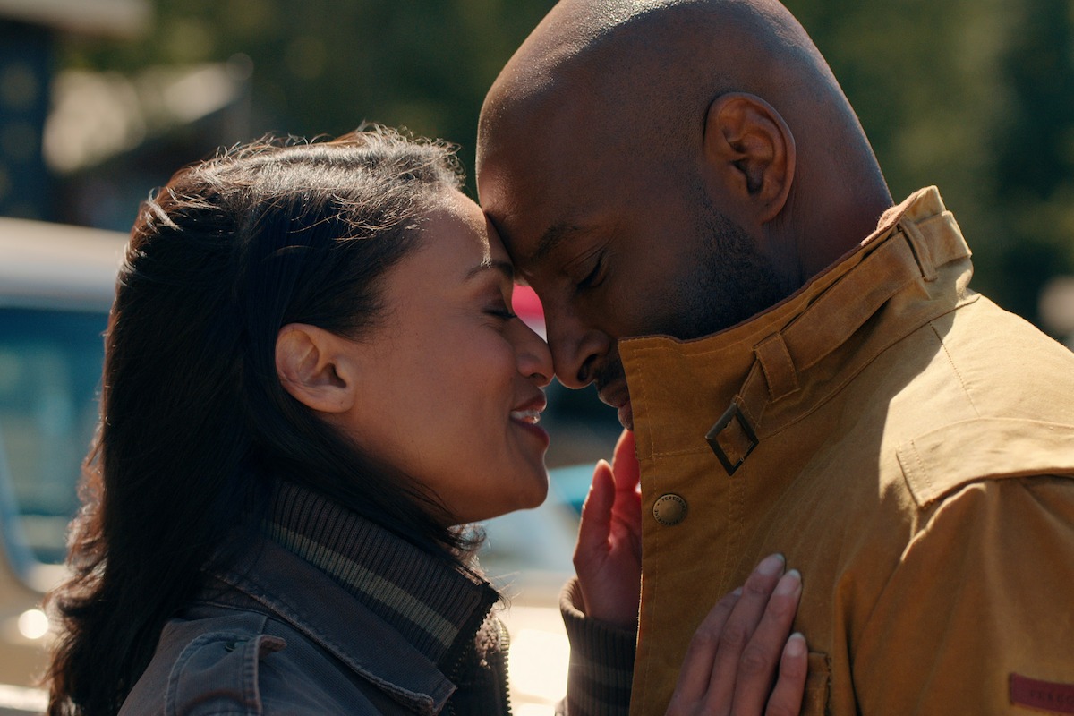 Kandyse McClure as Kaia and Colin Lawrence as Preacher in Season 6 of ‘Virgin River’