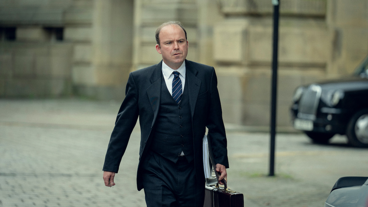 Rory Kinnear as Des Collins in ‘Toxic Town’