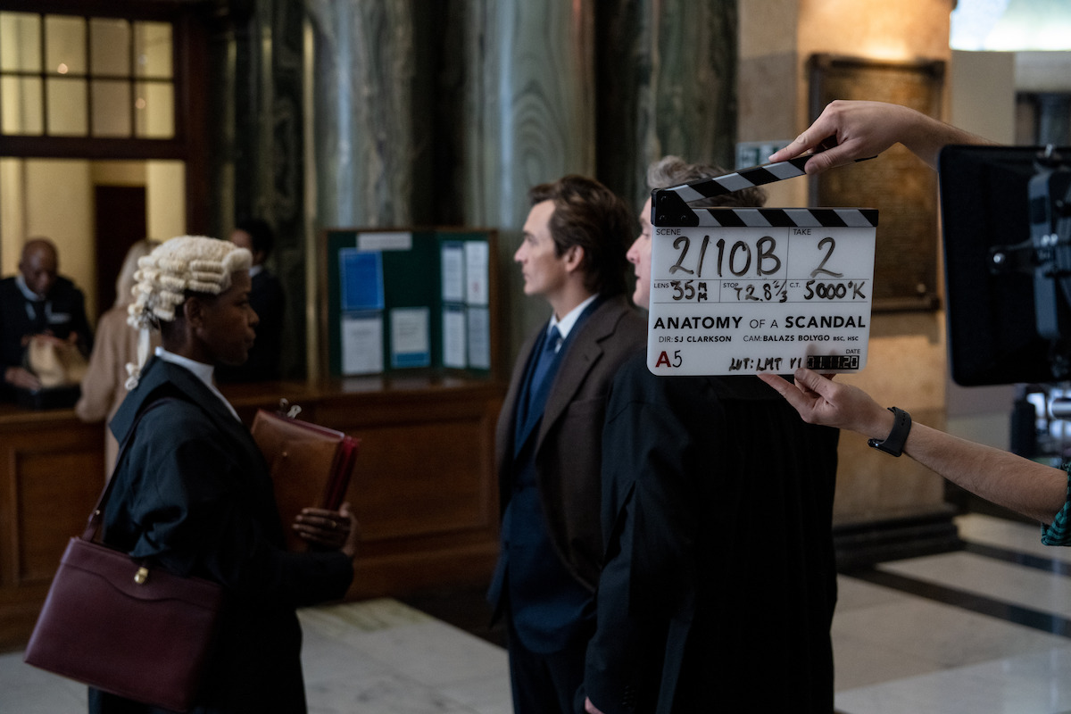 Behind the scenes of Anatomy of a Scandal.