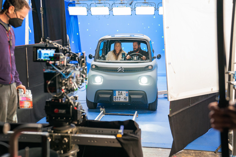 Adam Sandler as Nick Spitz and Jennifer Aniston as Audrey Spitz.