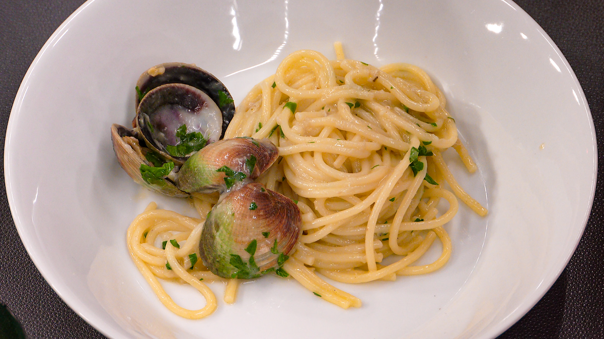 David Chang’s Spaghetti and Clams.