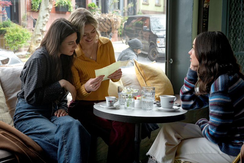 Marianne Rendón as Zoe, Chelsea Frei as Megan and Sofia Carson as Alex in 'The Life List'.