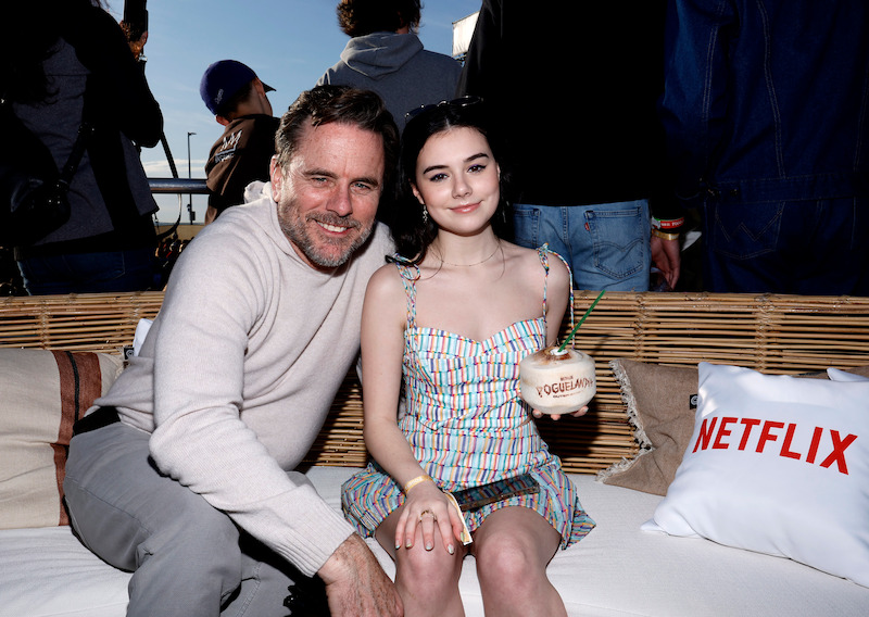Julie Antonelli and Charles Esten at Outer Banks Poguelandia Festival.