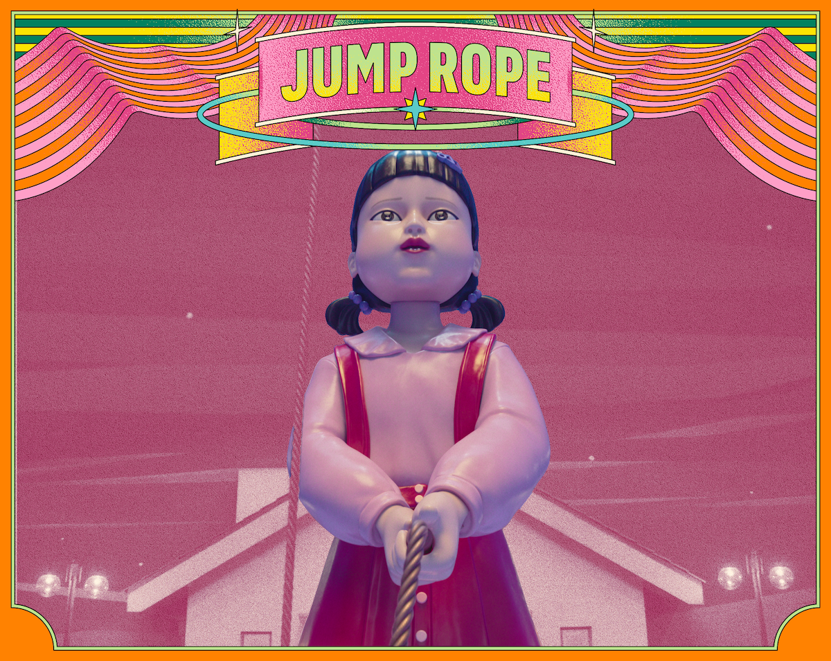 Young-hee the Squid Game Doll in Jump Rope