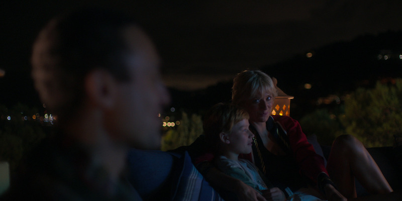 Red jacket with gold embroidery