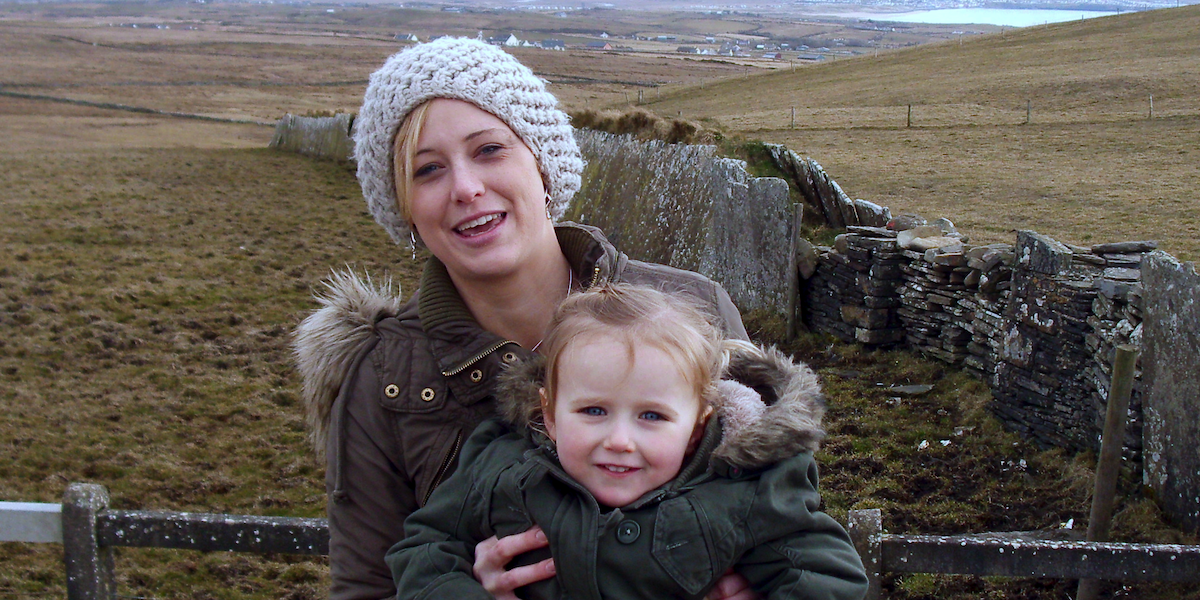(L to R) Molly Martens Corbett and Sarah Corbett Lynch