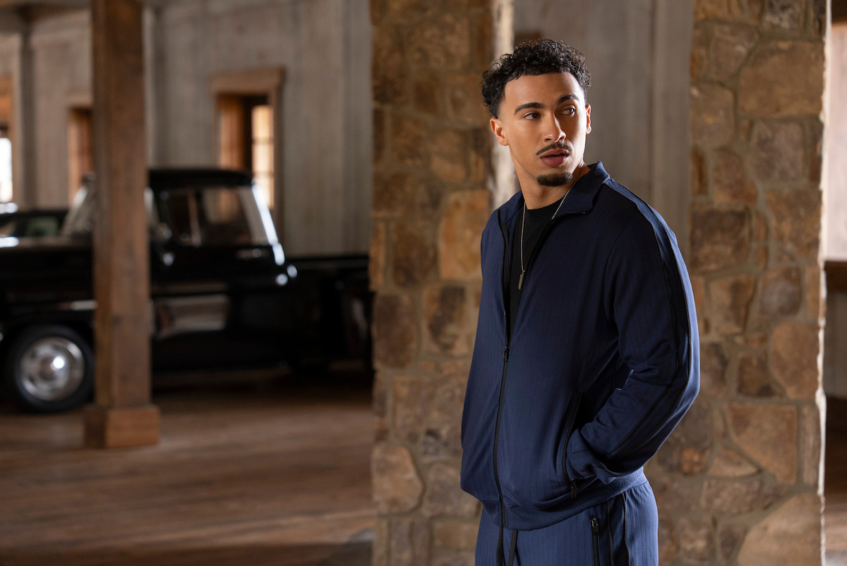 Xavier Smalls as Angel in ‘Beauty in Black’ Season 2