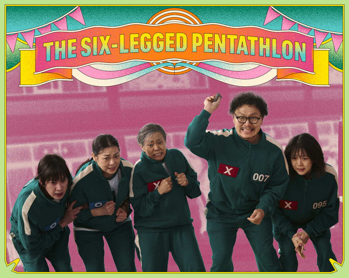 The Six-Legged Pentathlon game in ‘Squid Game’ Season 2.
