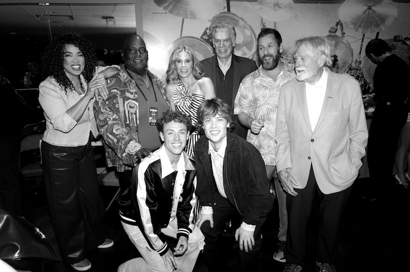 Kym Whitley, Lavell Crawford, Julie Bowen, Christopher McDonald, Adam Sandler, Blake Clark, Ethan Cutkosky, and Conor Sherry